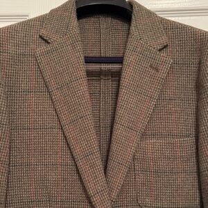 J. Crew Soft Wool Checked "Crosby" Sport Coat in Italian Cloth